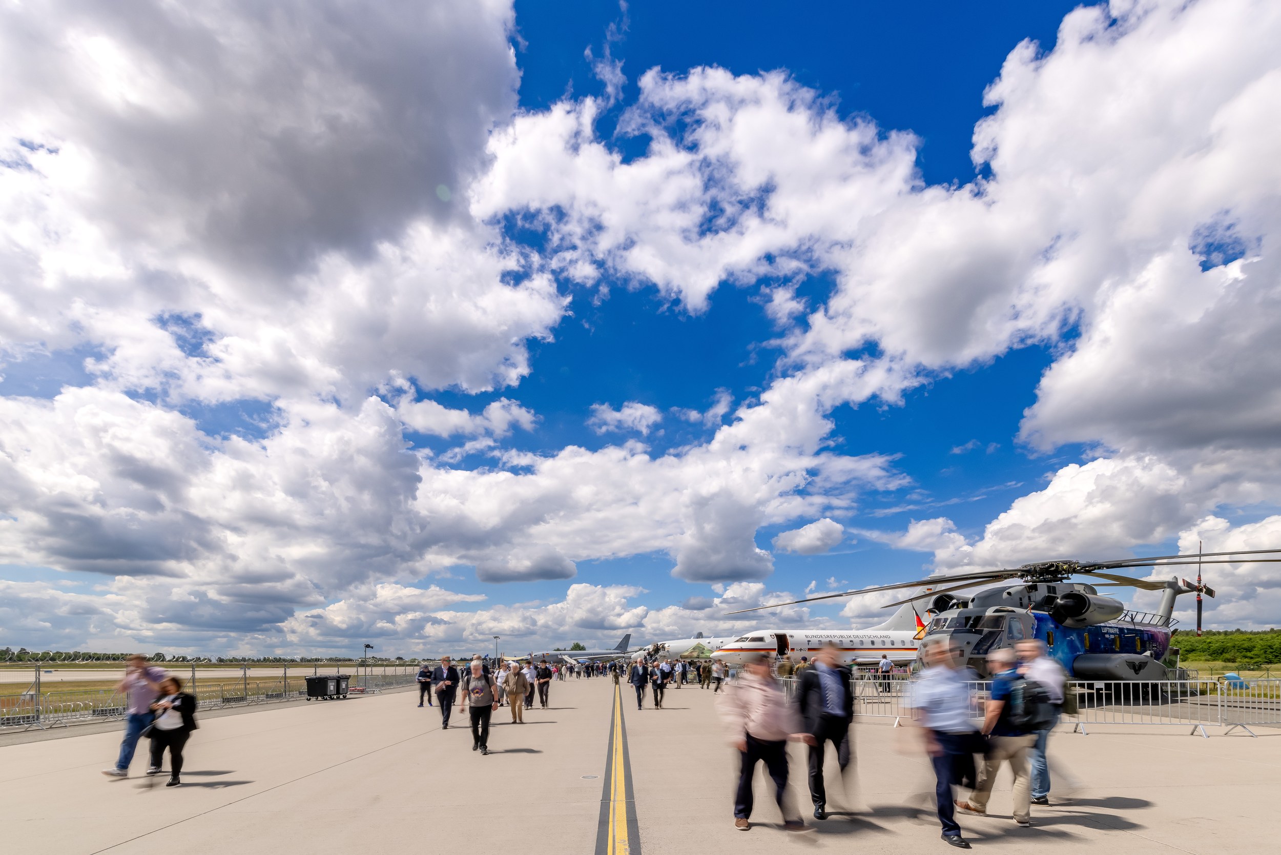 Runway panorama of ILA 2026