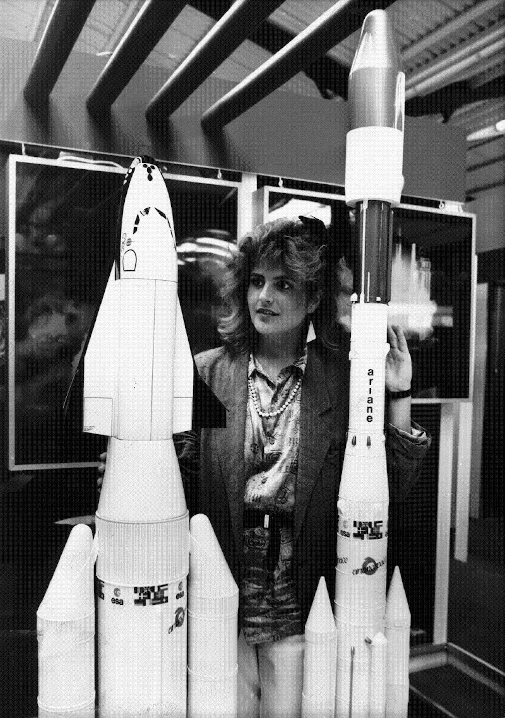 Historical photo of ILA 1986: “Tante Ju” takes the spotlight