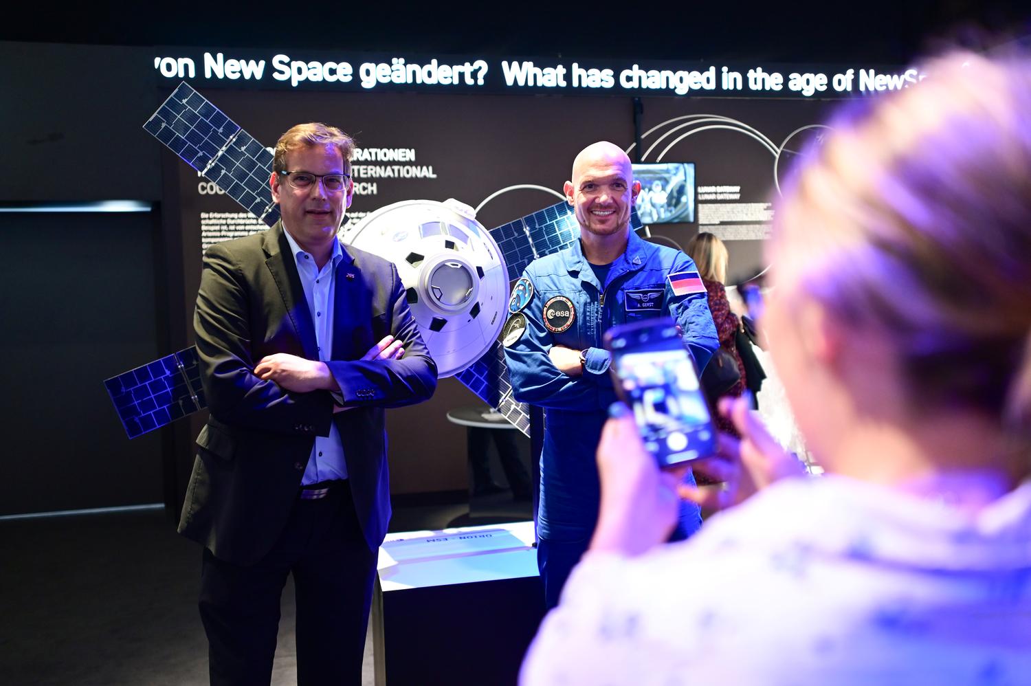 Astronaut suit in the Space Pavilion