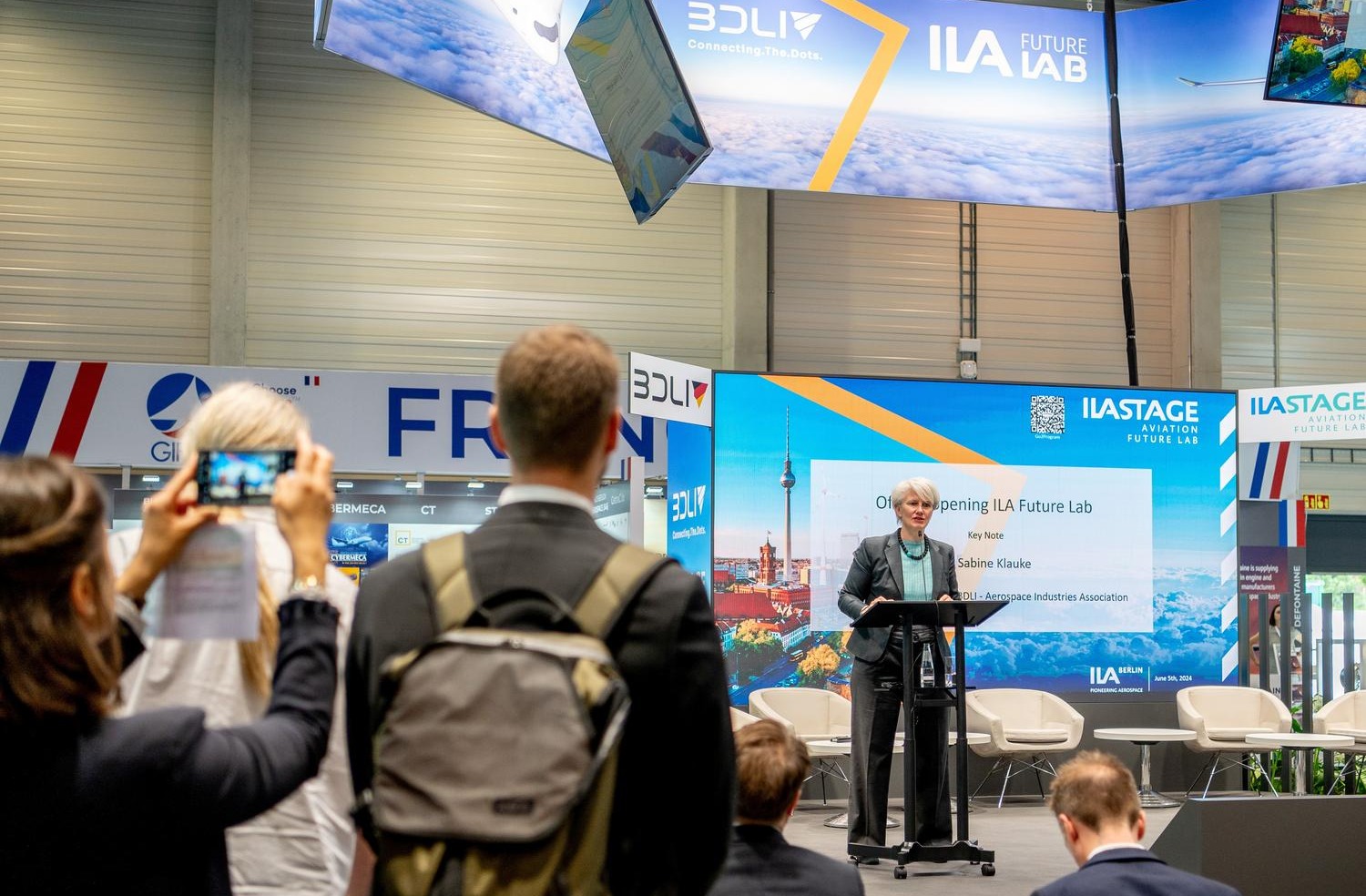 Official Opening at ILA STAGE Aviation