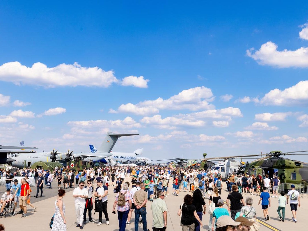 Geländeplan des Berlin ExpoCenter Airport