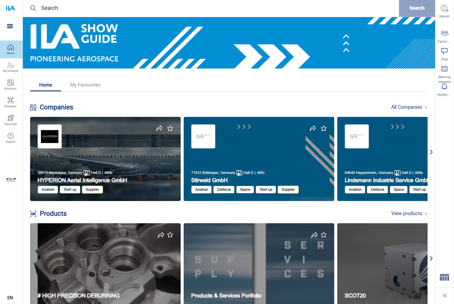ILA Show Guide – exhibitor profiles and interactive hall plans