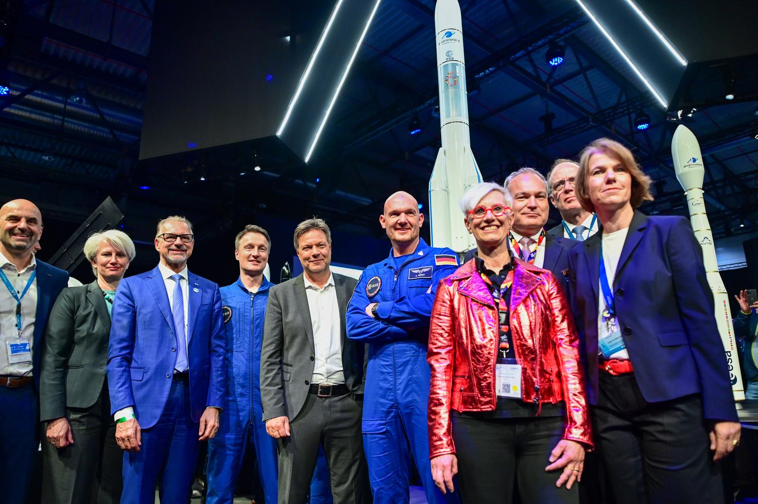 Astronauten auf der ILA Berlin